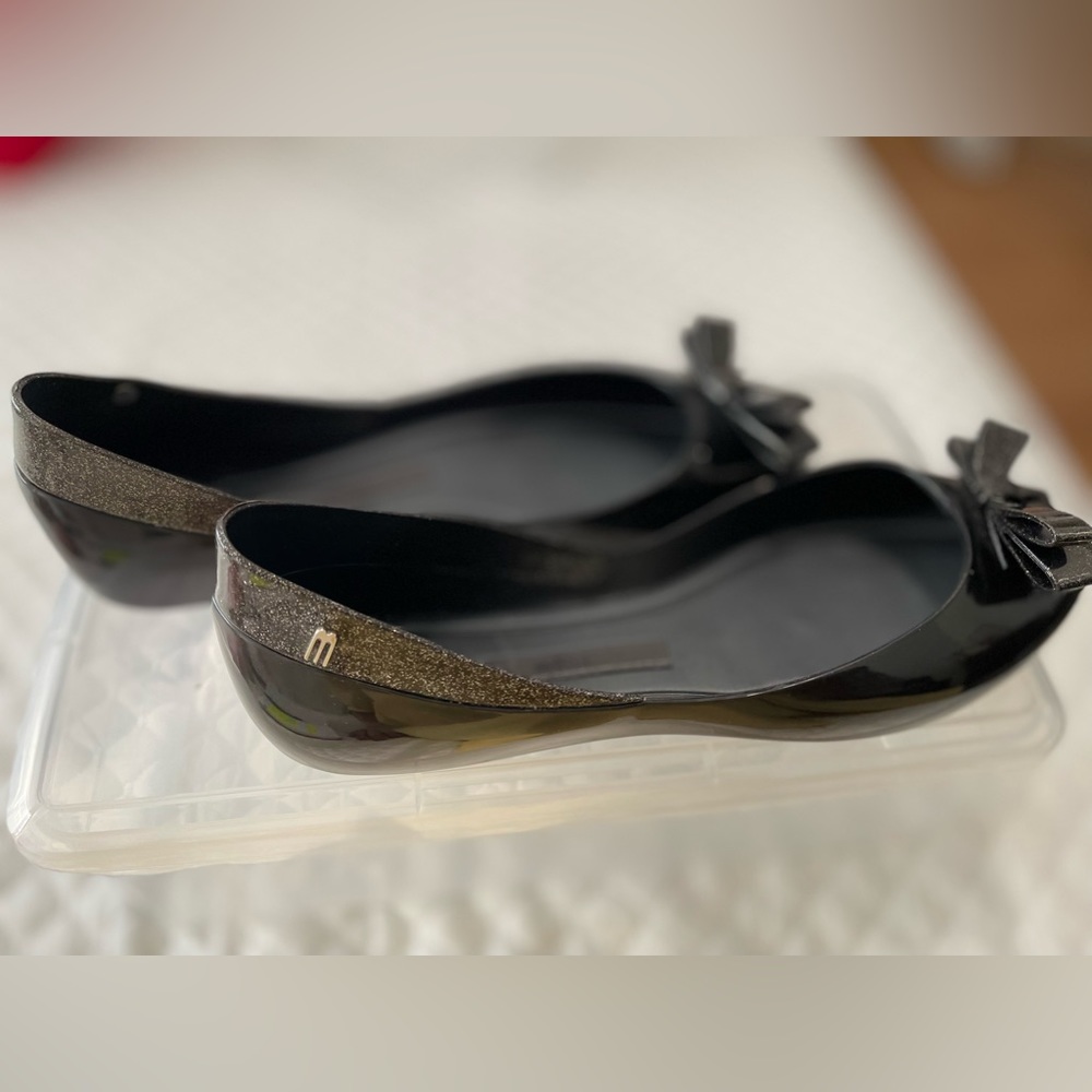 Melissa black flat